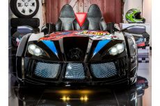 Дитяче ліжко машина MUSVENUS AUDI black 190х90 см
